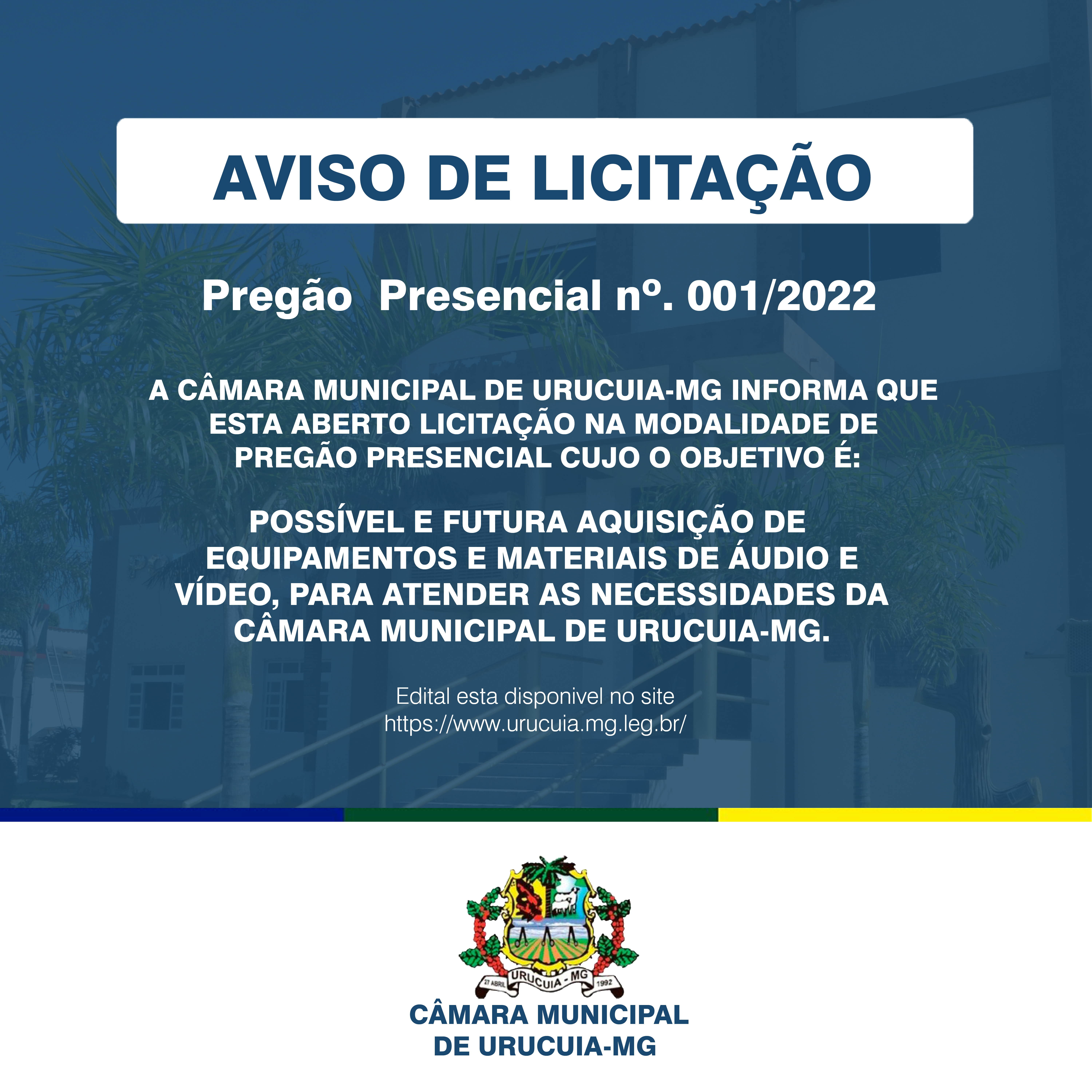 Abertura de Processo Licitatório